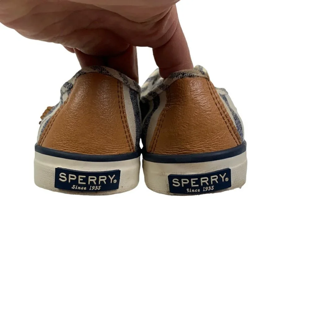 Sperry Top-Sider Seacoast Multi Stripe Fashion Sneakers Women's Size 6.5